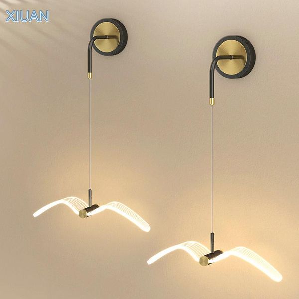 wall lamp modern seagull for bedroom bedside lighting ac 220v acrylic suspension hanging light sea mew bird design led bar decor
wall lamp modern seagull for bedroom bedside lighting ac 220v acrylic suspension hanging light sea mew bird design led bar decor