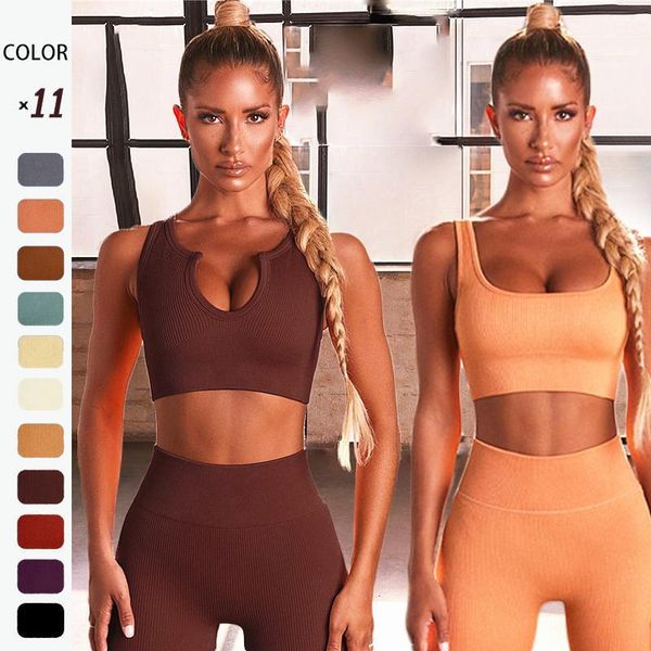 yoga outfit seamless set women feamle two 2pcs piece crop bra high waist leggings sportsuit workout sport gym wear clothes1
yoga outfit seamless set women feamle two 2pcs piece crop bra high waist leggings sportsuit workout sport gym wear clothes1