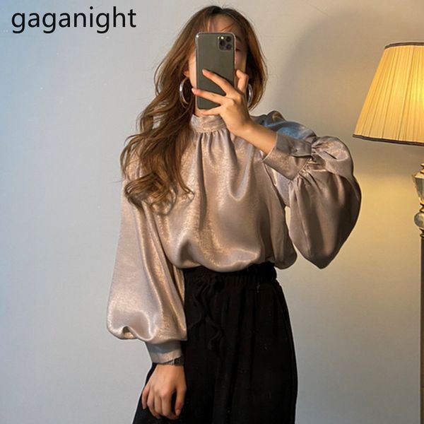 gaganight fashion women smooth blouse lantern sleeve solid korean shirt office lady slim blusas spring autumn elegant blouses, White
gaganight fashion women smooth blouse lantern sleeve solid korean shirt office lady slim blusas spring autumn elegant blouses, White
