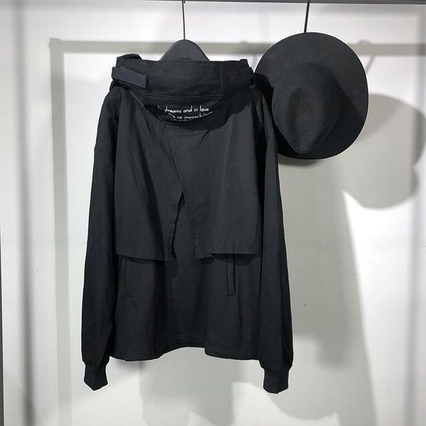 men's hoodies & sweatshirts seak men cotton high street oversize clothing autumn solid black bottoming
men's hoodies & sweatshirts seak men cotton high street oversize clothing autumn solid black bottoming