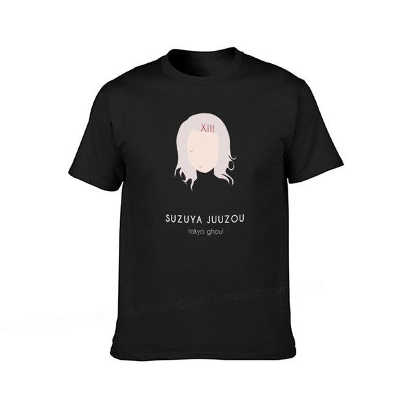 men's t-shirts tokyo ghoul anime t shirts casual suzuya juuzou tee short sleeve graphic tshirt gift men clothing male top, White;black
men's t-shirts tokyo ghoul anime t shirts casual suzuya juuzou tee short sleeve graphic tshirt gift men clothing male top, White;black