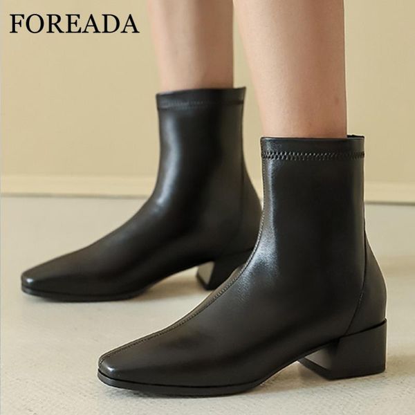 boots foreada real leather women med heel ankle chunky shoes square toe short female autumn black big size 40
boots foreada real leather women med heel ankle chunky shoes square toe short female autumn black big size 40