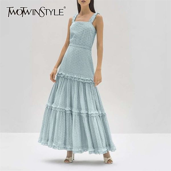 elegant sleeveless women dress off shoulder high waist ruffles long dresses female fashion summer clothes 210520, Black;gray
elegant sleeveless women dress off shoulder high waist ruffles long dresses female fashion summer clothes 210520, Black;gray