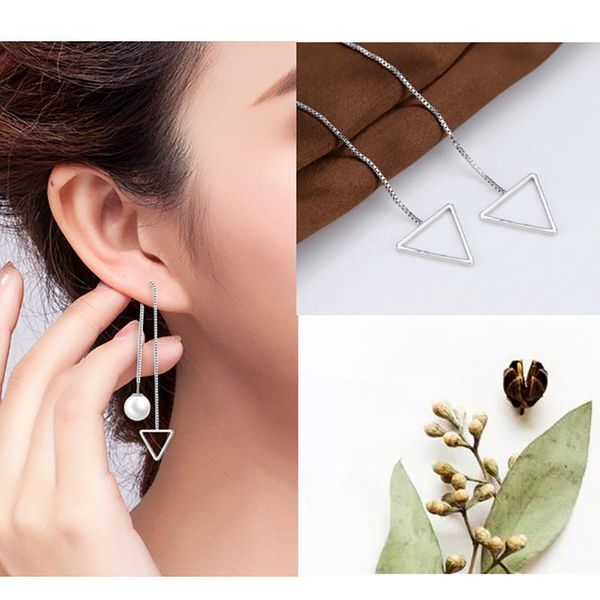 dangle & chandelier long tassel earring for women simple geometric korean style imitation pearl cz ear line gift fashion jewelry kbe022, Silver
dangle & chandelier long tassel earring for women simple geometric korean style imitation pearl cz ear line gift fashion jewelry kbe022, Silver