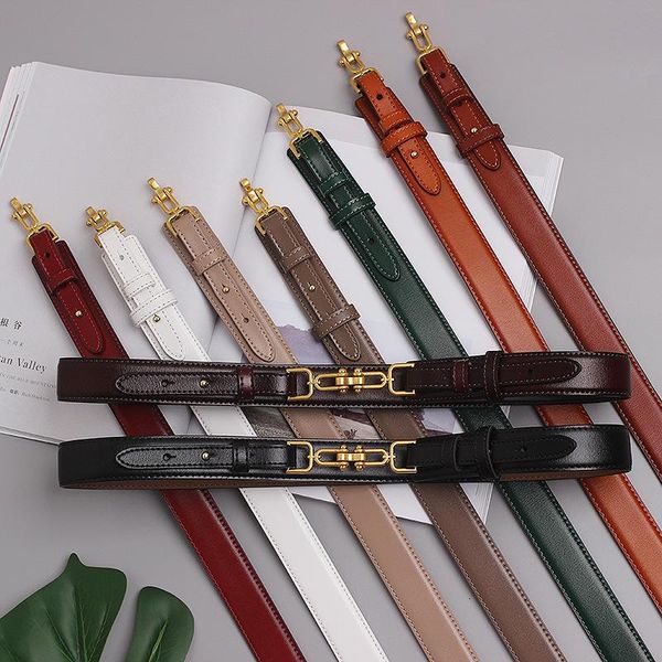 belts korean thin genuine leather belt luxury chain stitching cow women waistband fashion all match jean pant dress, Black;brown
belts korean thin genuine leather belt luxury chain stitching cow women waistband fashion all match jean pant dress, Black;brown