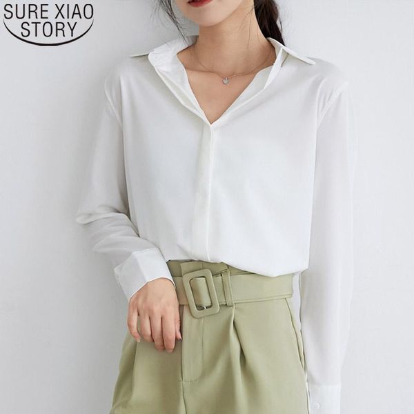 women's blouses & shirts women office lady fashion white shirt and blouse 2021 autumn long sleeve chiffon simple blusas 11348
women's blouses & shirts women office lady fashion white shirt and blouse 2021 autumn long sleeve chiffon simple blusas 11348