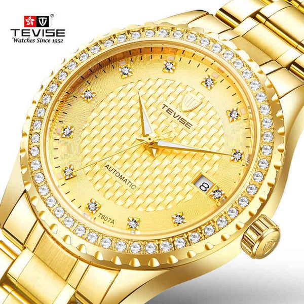 mechanical tevisa brand watch men fashion luxe rvs gold automatic men diamonds clock relogio masculino, Slivery;brown
mechanical tevisa brand watch men fashion luxe rvs gold automatic men diamonds clock relogio masculino, Slivery;brown