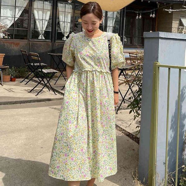 women casual big size print long dress round neck short puff sleeve loose fit fashion spring summer 2f0611 210510, Black;gray
women casual big size print long dress round neck short puff sleeve loose fit fashion spring summer 2f0611 210510, Black;gray