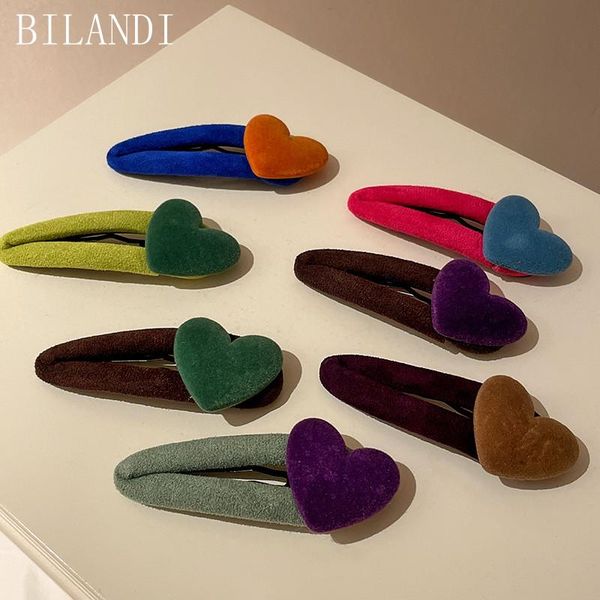 hair clips & barrettes bilandi 2021 sweet flocking clip women girls elegant design heart barrette stick hairpin pins headwear accessory, Golden;silver
hair clips & barrettes bilandi 2021 sweet flocking clip women girls elegant design heart barrette stick hairpin pins headwear accessory, Golden;silver