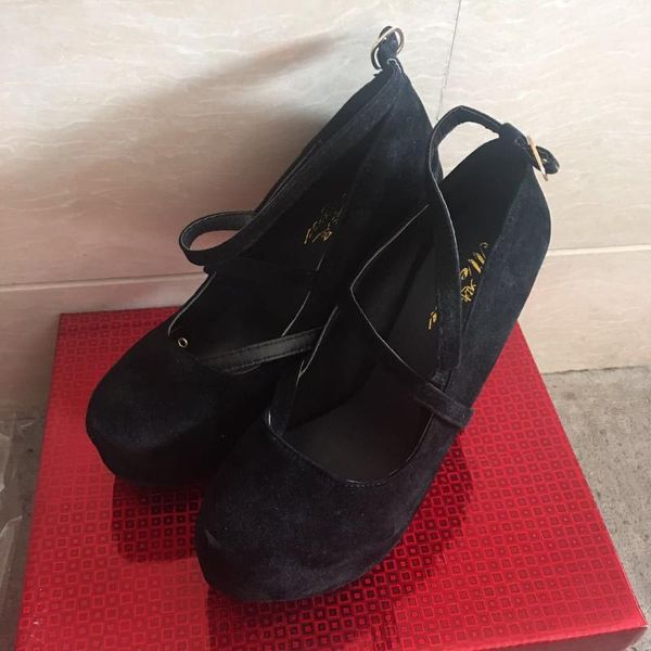 dress shoes 2021 high heels ladies platform waterproof flock party stiletto on sale, Black
dress shoes 2021 high heels ladies platform waterproof flock party stiletto on sale, Black