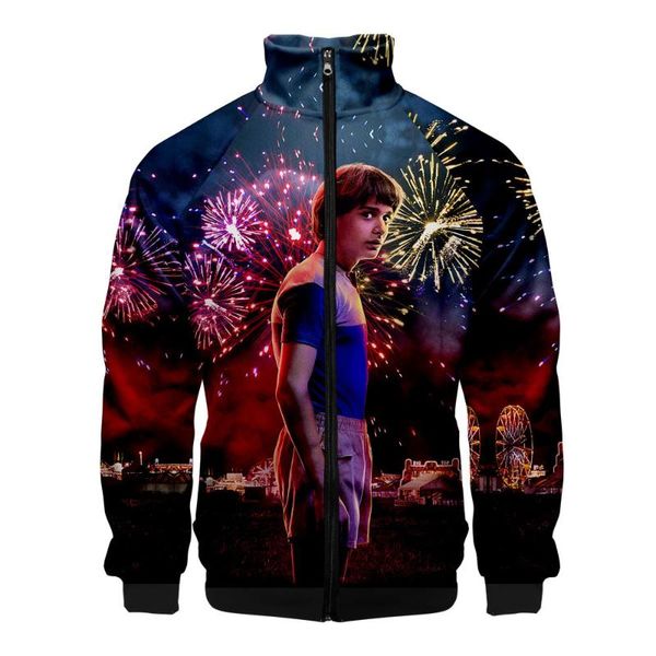 men's hoodies & sweatshirts 2021 strange story 3d mock neck zipper jacket lounge wear men fashion, Black
men's hoodies & sweatshirts 2021 strange story 3d mock neck zipper jacket lounge wear men fashion, Black