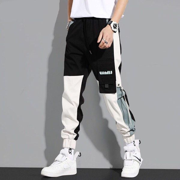 men's pants overalls korean version students' versatile fashion casual spring and autumn thickened loose pai gowns, Black
men's pants overalls korean version students' versatile fashion casual spring and autumn thickened loose pai gowns, Black