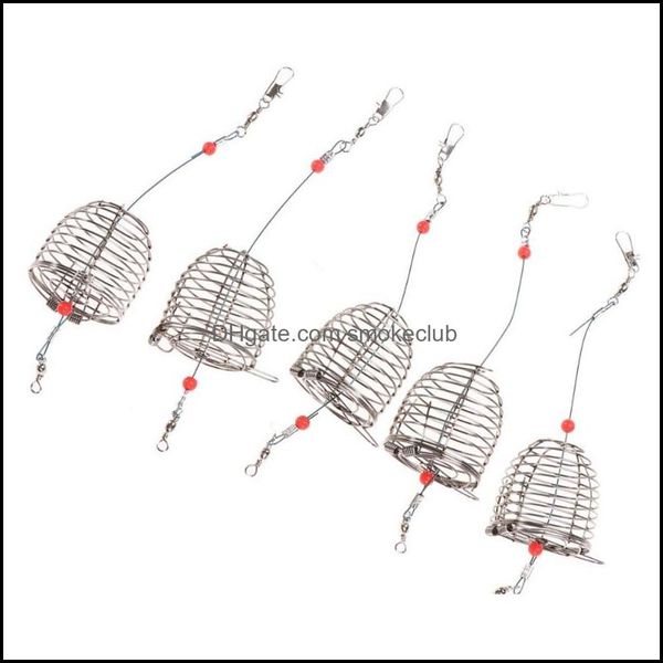 fishing sports & outdoorsfishing aessories 5pcs stainless steel bait cage lure trap basket feeder holder tackle(red,small) drop delivery 202
fishing sports & outdoorsfishing aessories 5pcs stainless steel bait cage lure trap basket feeder holder tackle(red,small) drop delivery 202