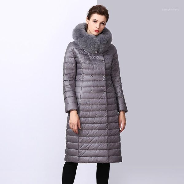 women's down & parkas 2021 jacket winter, lady's long knee, big fur collar, thickening, body repair and warmth.down female, Black
women's down & parkas 2021 jacket winter, lady's long knee, big fur collar, thickening, body repair and warmth.down female, Black