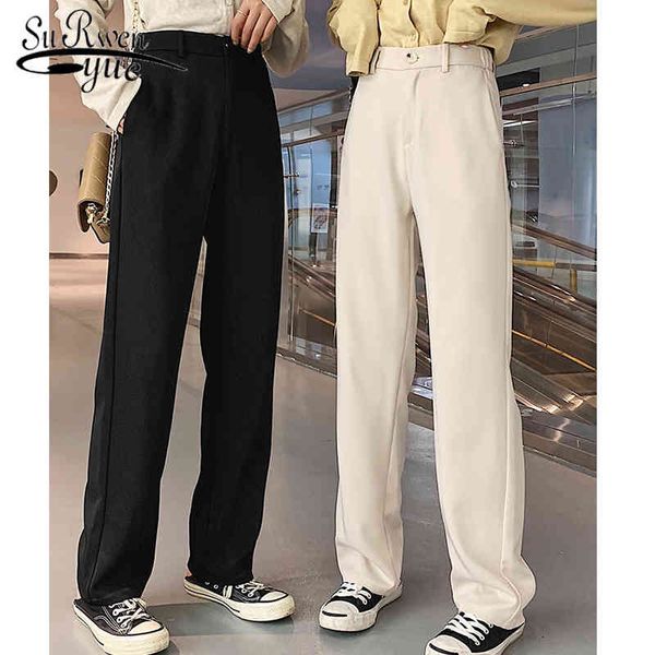 fall pantalones mujer cintura alta wide leg pants plus size trousers cargo women suit drape straight 7263 50 210427, Black;white
fall pantalones mujer cintura alta wide leg pants plus size trousers cargo women suit drape straight 7263 50 210427, Black;white