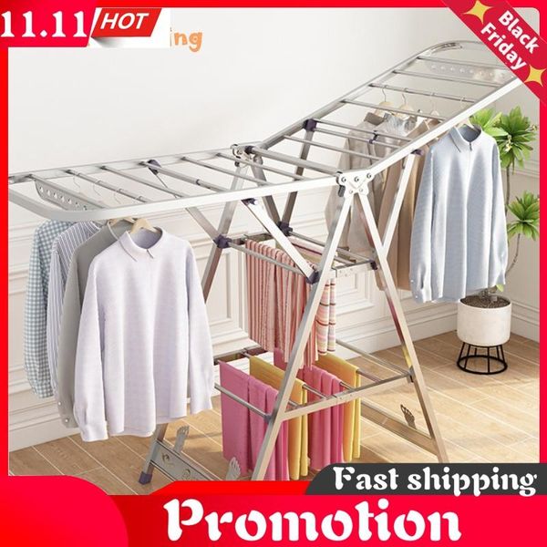 home drying rack floor folding stainless steel clothes stretch quilt balcony laundry hangers & racks
home drying rack floor folding stainless steel clothes stretch quilt balcony laundry hangers & racks