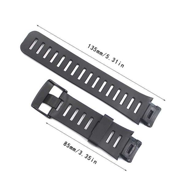 1set soft rubber watch band metal buckle wrist strap for suunto x-lander smart watch accessories kit h0915, Silver
1set soft rubber watch band metal buckle wrist strap for suunto x-lander smart watch accessories kit h0915, Silver
