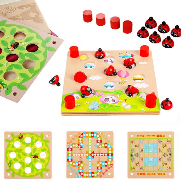ladybugs garden memory game kids memory training game chess puzzle cartoon montessori wooden early development toy for children
ladybugs garden memory game kids memory training game chess puzzle cartoon montessori wooden early development toy for children