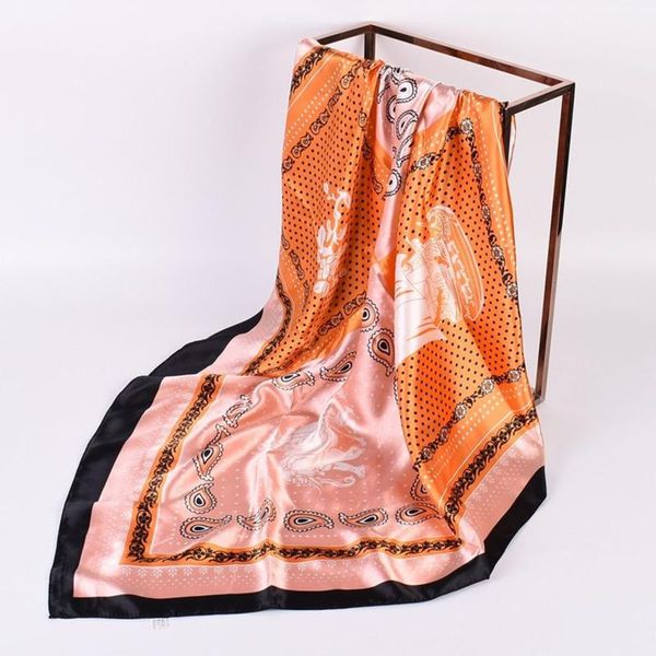 cycling caps & masks 25# dot floral print scarves wraps women headband silk bandana boho square scarf elegant all-match hiking, Black
cycling caps & masks 25# dot floral print scarves wraps women headband silk bandana boho square scarf elegant all-match hiking, Black