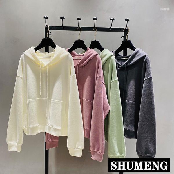 autumn short hoodie coat solid color women's long sleeve hooded jacket loose sweatshirt teenager casual hoody1, Black
autumn short hoodie coat solid color women's long sleeve hooded jacket loose sweatshirt teenager casual hoody1, Black