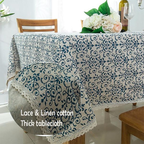 table cloth blue and white porcelain linen cotton tablecloth rectangle extra thick durable dustproof cover protector
table cloth blue and white porcelain linen cotton tablecloth rectangle extra thick durable dustproof cover protector
