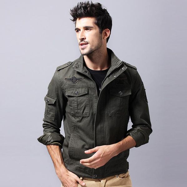 casual men's jacket 2021 fall zipper bomber fashion tooling windbreaker hooded brand slim coat jackets, Black;brown
casual men's jacket 2021 fall zipper bomber fashion tooling windbreaker hooded brand slim coat jackets, Black;brown