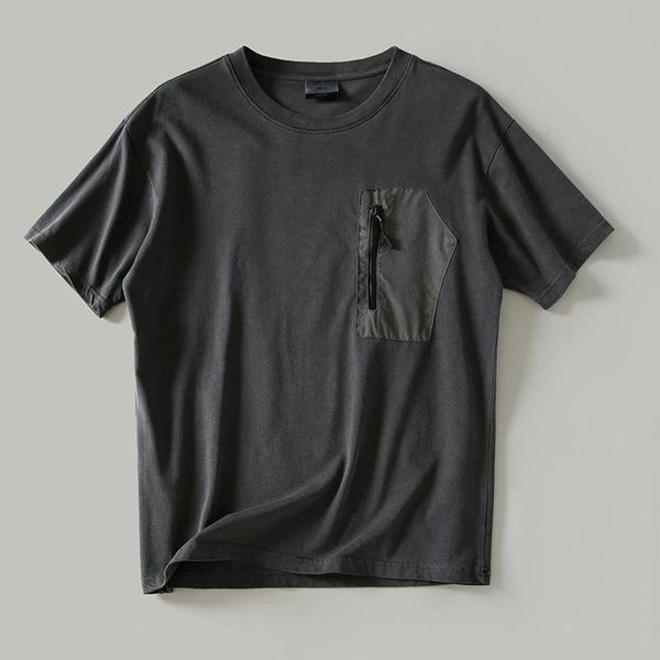 men's t-shirts et2104 arrival summer 3d pockets t-shirt for men zipper cotton solid color o-neck casual loose short-sleeved male clothi, White;black
men's t-shirts et2104 arrival summer 3d pockets t-shirt for men zipper cotton solid color o-neck casual loose short-sleeved male clothi, White;black