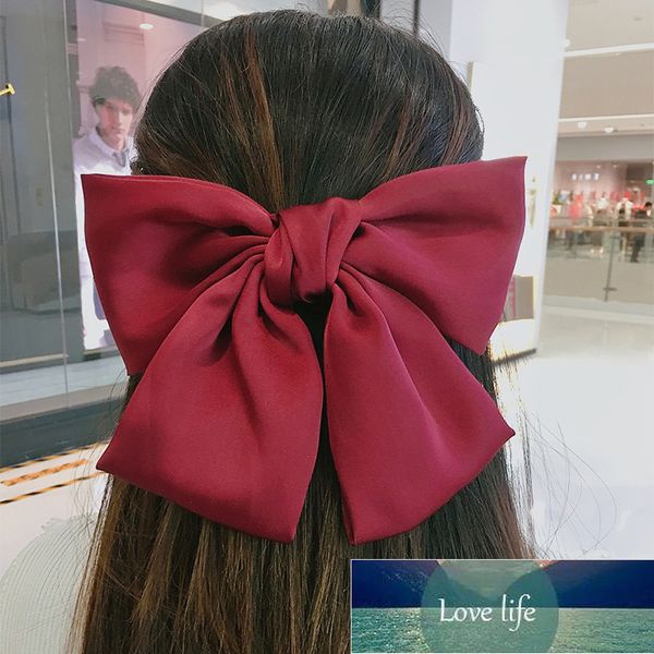 korea rambut besar busur dasi klip satin dua lapisan butterfly bow gadis aksesoris untuk wanita ikatan simpul, Silver
korea rambut besar busur dasi klip satin dua lapisan butterfly bow gadis aksesoris untuk wanita ikatan simpul, Silver