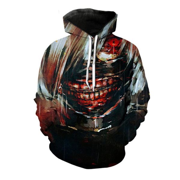 men's hoodies & sweatshirts cloocl anime japanese tokyo ghoul hoode 3d print fashion sweatshirt hoody for women men casual streetwear p, Black
men's hoodies & sweatshirts cloocl anime japanese tokyo ghoul hoode 3d print fashion sweatshirt hoody for women men casual streetwear p, Black