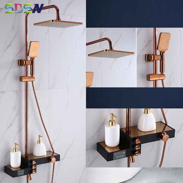 square head shower set rose gold bath faucet bathtub system abs hand waterfall bathroom sets
square head shower set rose gold bath faucet bathtub system abs hand waterfall bathroom sets