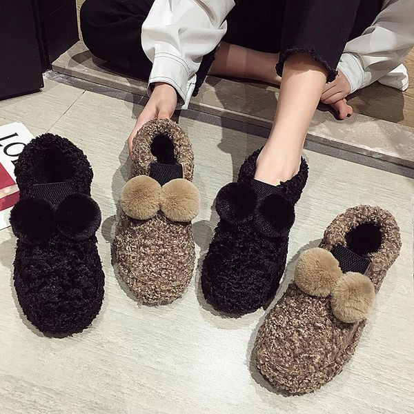 boots curly wool fur winter women pompon short cotton botas mujer warm plush shoes thick sole elastic band snow bottes femme2021, Black
boots curly wool fur winter women pompon short cotton botas mujer warm plush shoes thick sole elastic band snow bottes femme2021, Black