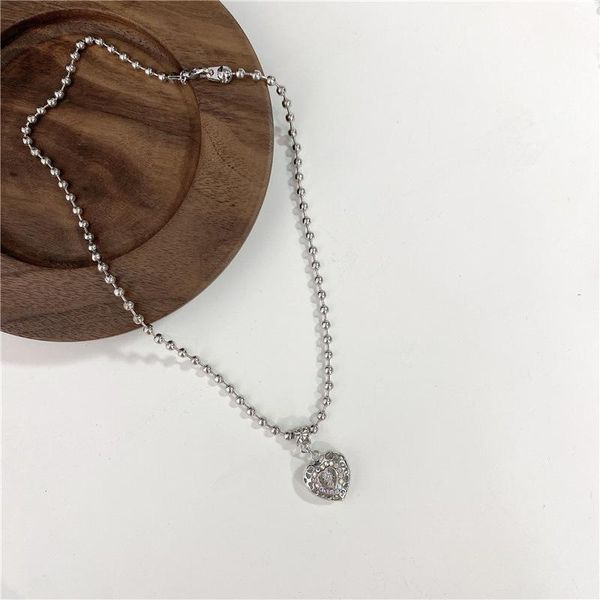 chokers unique design lake blue love heart pendant necklace for women girls delicate rhinestone hollow out round beaded jewelry, Golden;silver
chokers unique design lake blue love heart pendant necklace for women girls delicate rhinestone hollow out round beaded jewelry, Golden;silver
