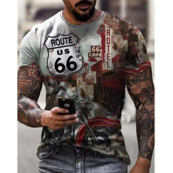 men's t-shirts 2021 summer t shirt men streetwear o neck short sleeve tees highway 66 leisure style male clothes 3d print tshirt, White;black
men's t-shirts 2021 summer t shirt men streetwear o neck short sleeve tees highway 66 leisure style male clothes 3d print tshirt, White;black