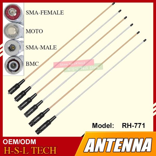 walkie talkie loading strong signal sma/bnc 144/430mhz dual band antenna high gain portable radio for baofeng
walkie talkie loading strong signal sma/bnc 144/430mhz dual band antenna high gain portable radio for baofeng