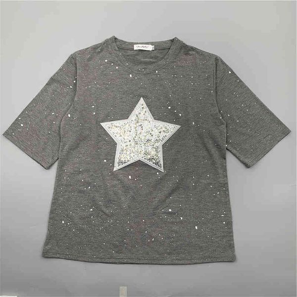 s-2xl stars printed oversized t women o neck short sleeve summer t-shirt female streetwear loose tee shirt 210417, White
s-2xl stars printed oversized t women o neck short sleeve summer t-shirt female streetwear loose tee shirt 210417, White