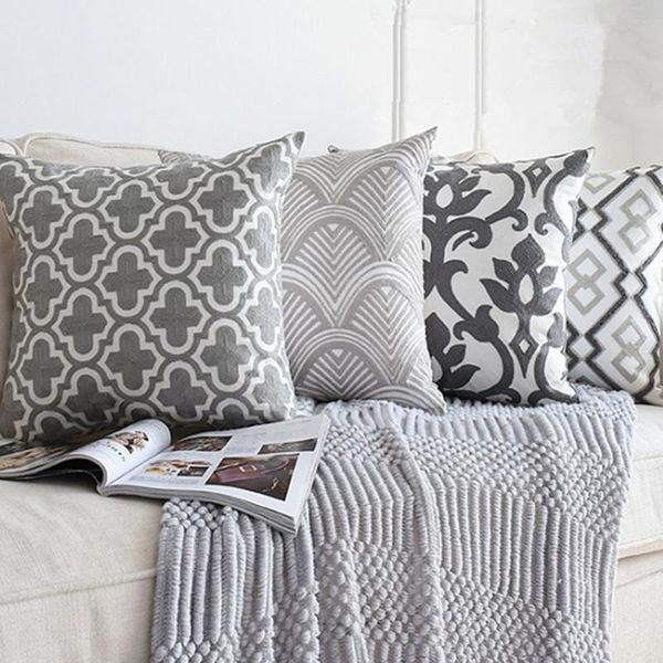 cotton embroidered cushion cover home decor grey embroidery pillow geometric sofa throw case 45x45cm cushion/decorative
cotton embroidered cushion cover home decor grey embroidery pillow geometric sofa throw case 45x45cm cushion/decorative
