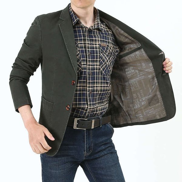 suits & men's blazers large american style spring and autumn casual pure cotton single suit loose solid color thin work coat, White;black
suits & men's blazers large american style spring and autumn casual pure cotton single suit loose solid color thin work coat, White;black