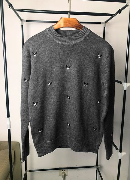 men's polos men luxury winter gentleman embroidered boston terrier knit casual sweaters pullover asian plug size high drake #052 w1t8, White;black
men's polos men luxury winter gentleman embroidered boston terrier knit casual sweaters pullover asian plug size high drake #052 w1t8, White;black