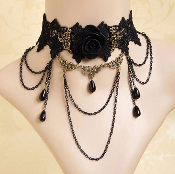 pendant necklaces 2022 delicate fashion vintage gothic simple lace flower statement choker for women girls clavicle party jewelry 3n001, Silver
pendant necklaces 2022 delicate fashion vintage gothic simple lace flower statement choker for women girls clavicle party jewelry 3n001, Silver