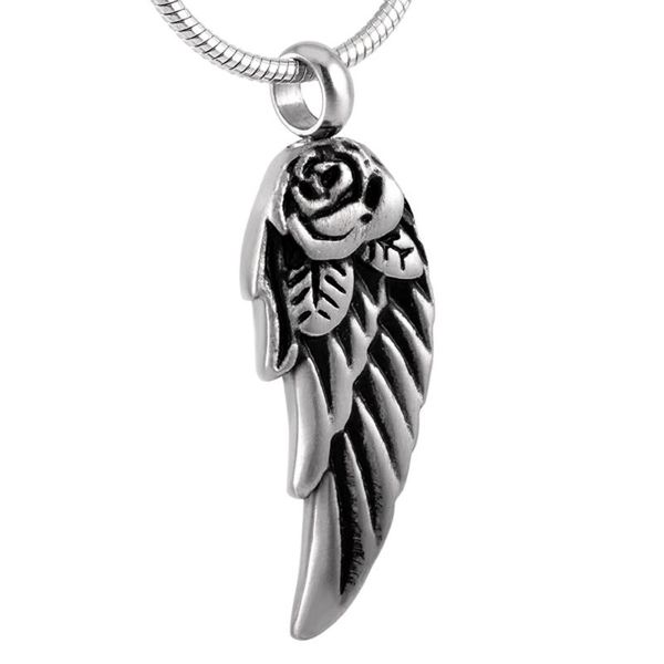 pendant necklaces lkj8371 rose women necklace memorial urn ashes holder wing of life design cremation jewelry keepsake, Silver
pendant necklaces lkj8371 rose women necklace memorial urn ashes holder wing of life design cremation jewelry keepsake, Silver