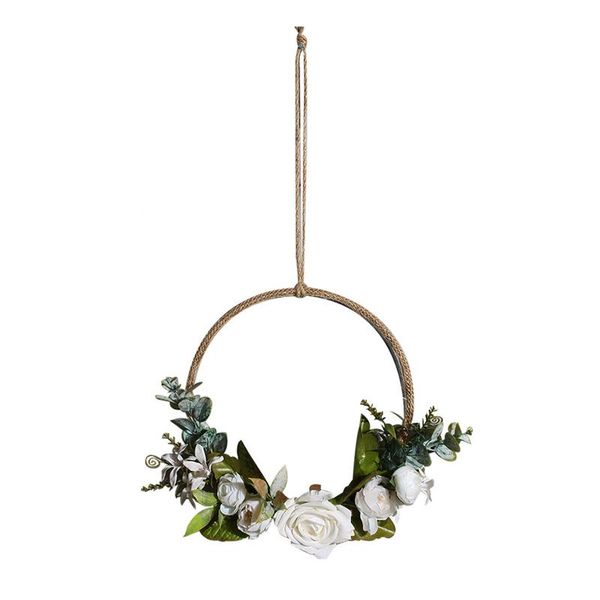 decorative objects & figurines craft handmade artificial wreath simulation gift balcony round garland wedding party wall hanging home decor
decorative objects & figurines craft handmade artificial wreath simulation gift balcony round garland wedding party wall hanging home decor