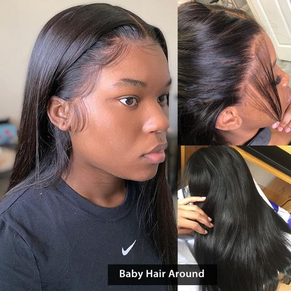lace front human hair wigs straight frontal remy with baby brazilian wig, Black;brown
lace front human hair wigs straight frontal remy with baby brazilian wig, Black;brown