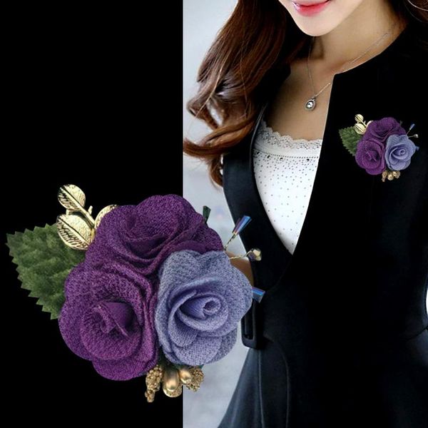 pins, brooches fashion fabric flower brooch pin elegant female suit cardigan badge lapel pins wedding party for women accessories, Gray
pins, brooches fashion fabric flower brooch pin elegant female suit cardigan badge lapel pins wedding party for women accessories, Gray