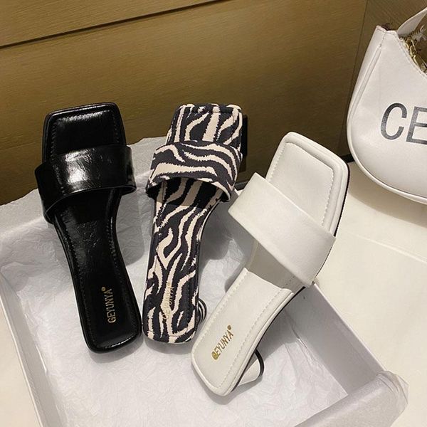 slippers 2021 summer women slip on slides fashion square toe low heels leisure sandals outdoor female slipper flip flops, Black
slippers 2021 summer women slip on slides fashion square toe low heels leisure sandals outdoor female slipper flip flops, Black