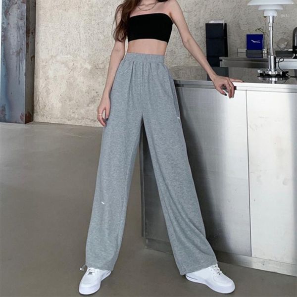 lucyever gray plus size 4xl pants woman 2021 autumn fashion korean loose lazy trousers women high waist ankle-length pant women's & cap, Black;white
lucyever gray plus size 4xl pants woman 2021 autumn fashion korean loose lazy trousers women high waist ankle-length pant women's & cap, Black;white