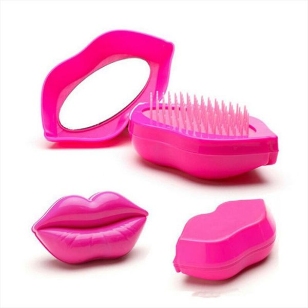 hair brushes fashion lip comb poatable with mirror haircare massage detangler brush styling tool travel cosmetic set for women girl, Silver
hair brushes fashion lip comb poatable with mirror haircare massage detangler brush styling tool travel cosmetic set for women girl, Silver