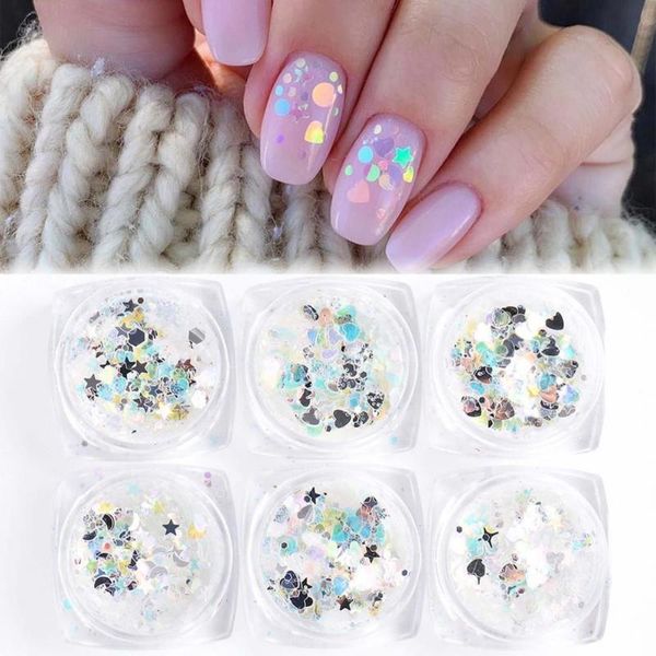 6 box nail flakes vibrant color temperature resistance abs holographic glitter for makeup, Silver;gold
6 box nail flakes vibrant color temperature resistance abs holographic glitter for makeup, Silver;gold