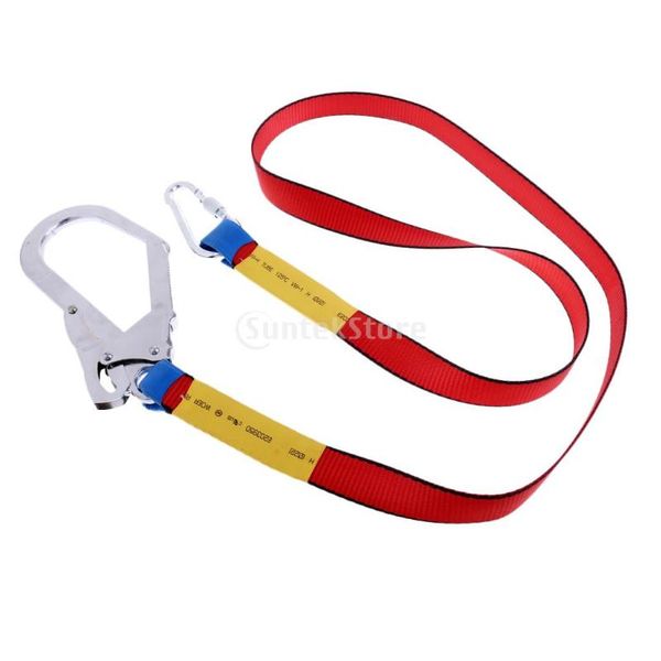 cords, slings and webbing 22kn outdoor climbing harness belt safety lanyard fall protection with carabiner snap hook
cords, slings and webbing 22kn outdoor climbing harness belt safety lanyard fall protection with carabiner snap hook