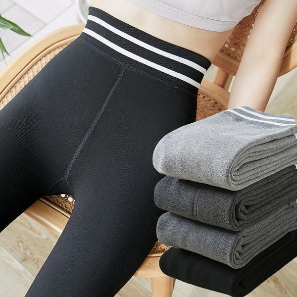 women's leggings autumn and winter yoga sports one-piece pants with plush warmth for women to wear high waist seamless thin large foot, Black
women's leggings autumn and winter yoga sports one-piece pants with plush warmth for women to wear high waist seamless thin large foot, Black
