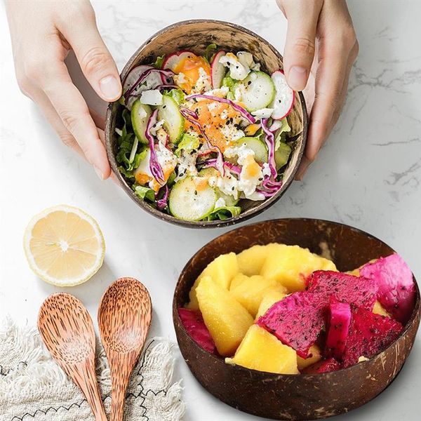 natural coconut bowl decoration fruit salad noodle rice wooden handicraft creative shell bowls
natural coconut bowl decoration fruit salad noodle rice wooden handicraft creative shell bowls